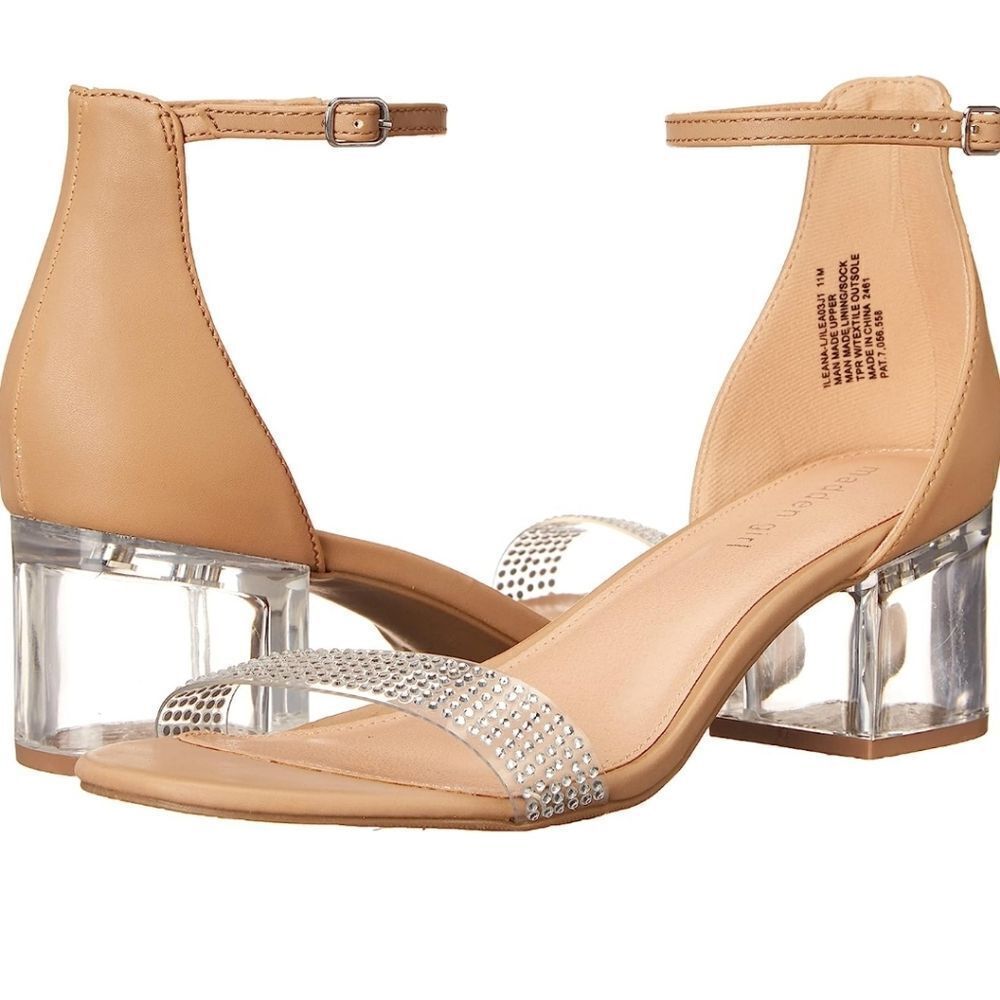 BRAND NEW MADDEN GIRL ILEANA-L BLOCK HEEL DRESS SANDAL